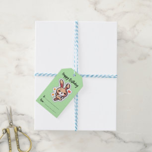 Personalised Bunny Gift Tag