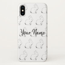 Personalised Bunny Phone Case
