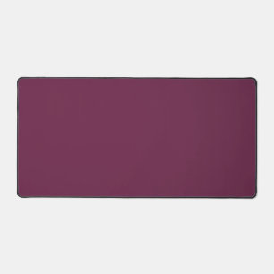 Personalised Burgundy Desk Mat for Home or Office