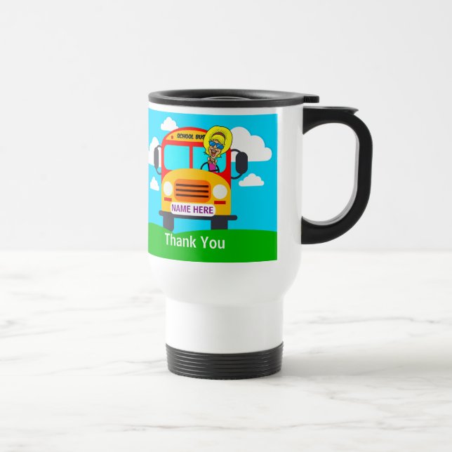 Personalised Bus Driver Appreciation Gifts MUGS (Right)