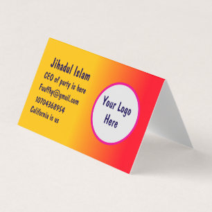 Personalised  business card