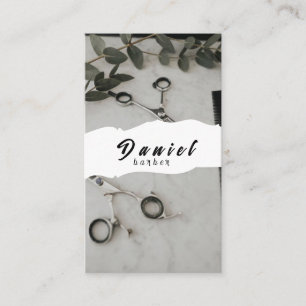 Personalised Business Card for Trendy Haircuts