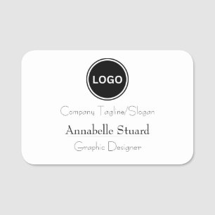 Personalised Business Classic Employee Name Tag