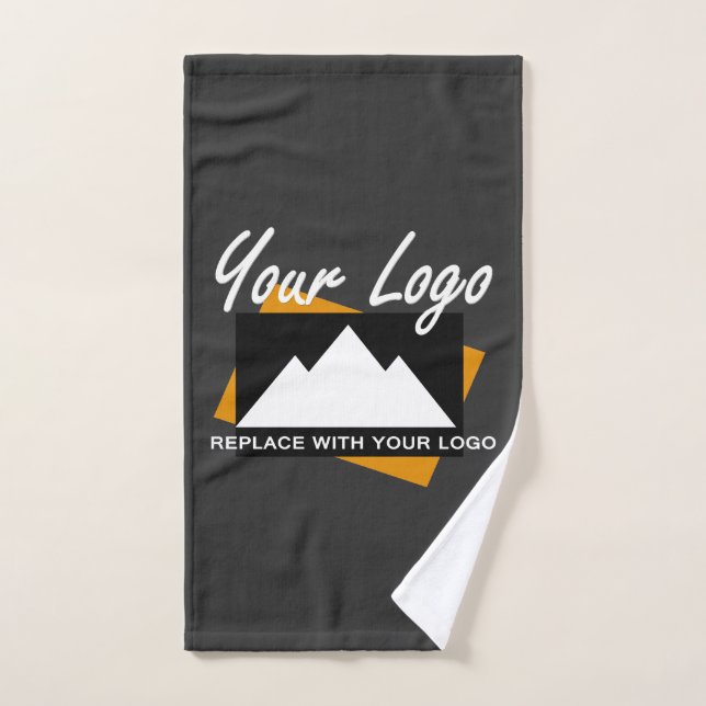 Personalised Business Design Company Professional Hand Towel (Hand Towel)