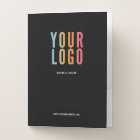 Personalised Business Folders - Business Card Slot