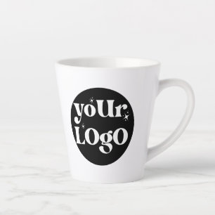 Personalised Business Logo Branded Latte Mug