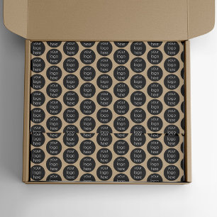 Personalised Business Logo Branded Packaging Kraft Tissue Paper