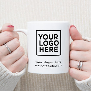 Personalised Business Logo Company Two-Tone Coffee Mug
