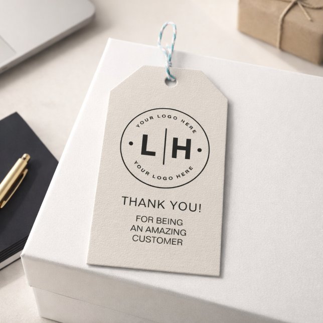 Personalised Business Logo Promotional Gift Tags (Personalized Business Logo Promotional Gift Tags)