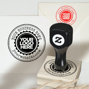 Personalised Business Logo Rubber Stamp