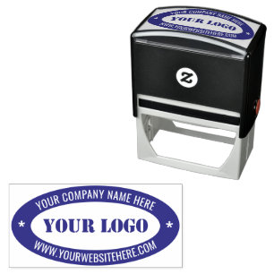 Personalised Business Logo Text Professional Stamp