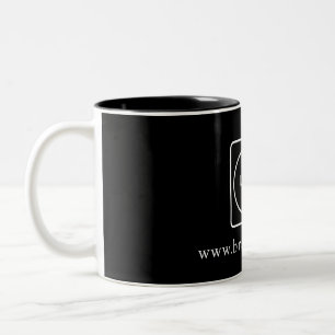 Personalised Business Logo Two Tone Mug