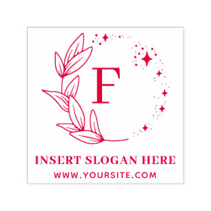 Personalised Business Monogram Self-inking Stamp