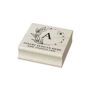 Personalised Business Monogram Self-inking Stamp