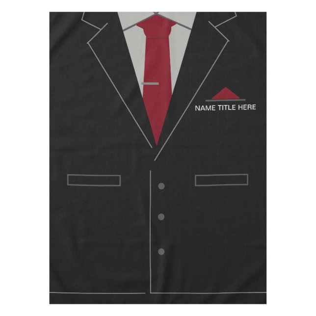 Personalised Business Name Company Tablecloth (Front)