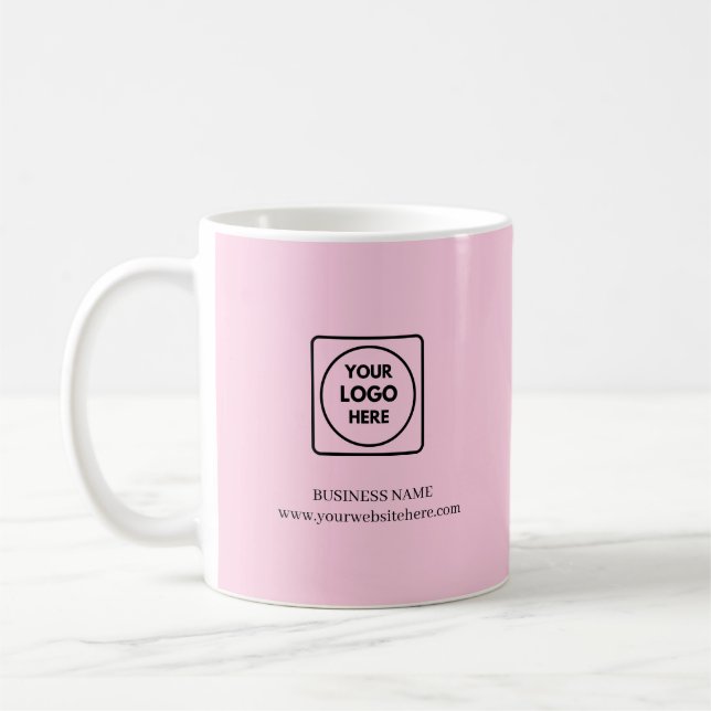 Personalised Business Name Two Tone Mug (Left)