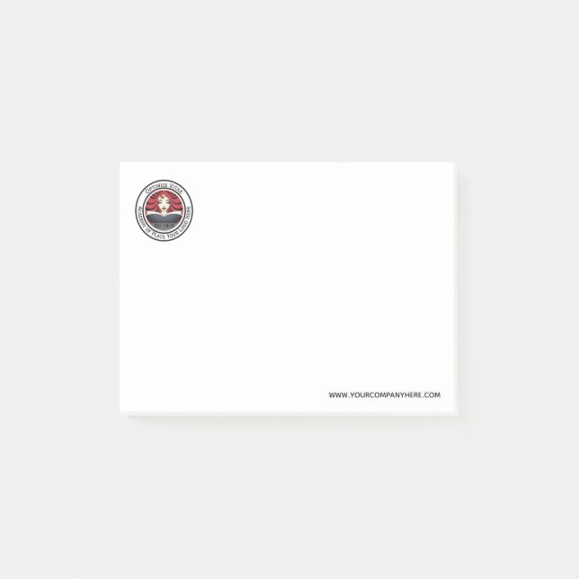 Personalised Business Post-it Notes (Front)