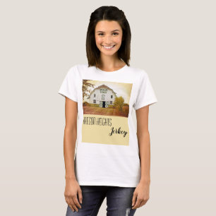 Personalised Business T-Shirt Sunset Barn Country