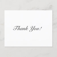 Personalised Business Thank You Cards