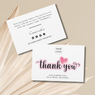 Personalised Business Thank You Notes