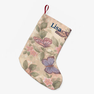 Personalised Butterfly Christmas Stocking
