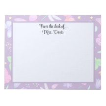 Personalised butterfly dragonfly flower elegant