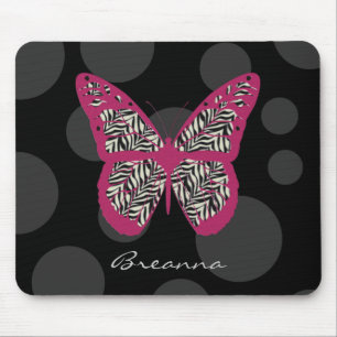 Personalised Butterfly Mousepad