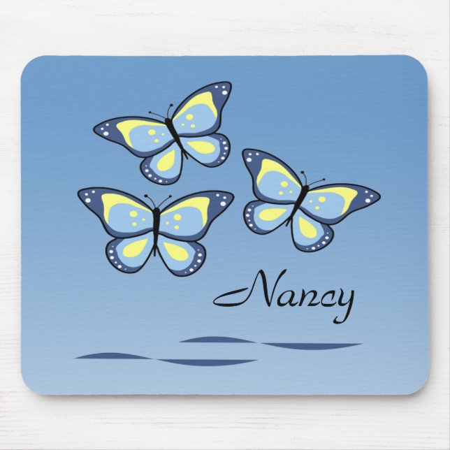 Personalised Butterfly Mousepads (Front)
