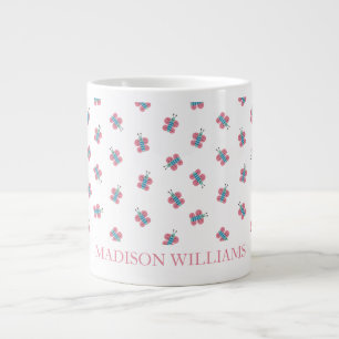 Personalised Butterfly Mug Cute Custom