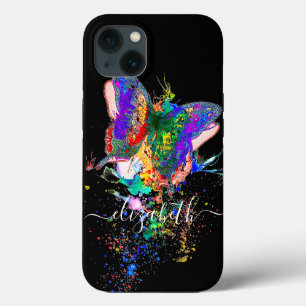 Personalised butterfly splatter  Case-Mate iPhone  13 Case