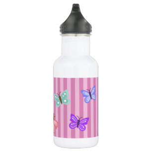 Personalised Butterfly Water Bottle