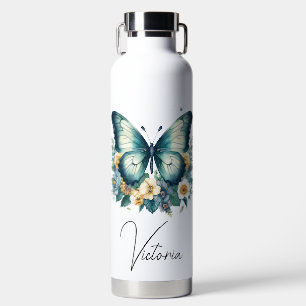 Personalised Butterfly Water Bottle