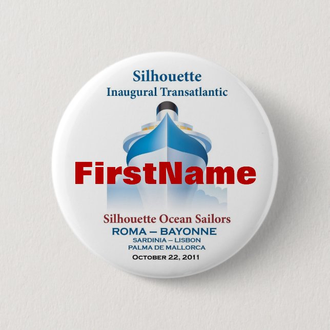 Personalised Button #4 (with first name only) (Front)