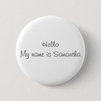 Personalised Buttons