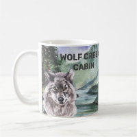 Personalised Cabin Woods Wolf Forest