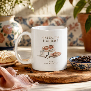 Personalised Cafecito & Chisme Coffee Mug