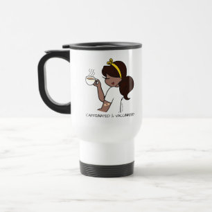 Personalised Caffeinated & Vaccinated Coffee Mug
