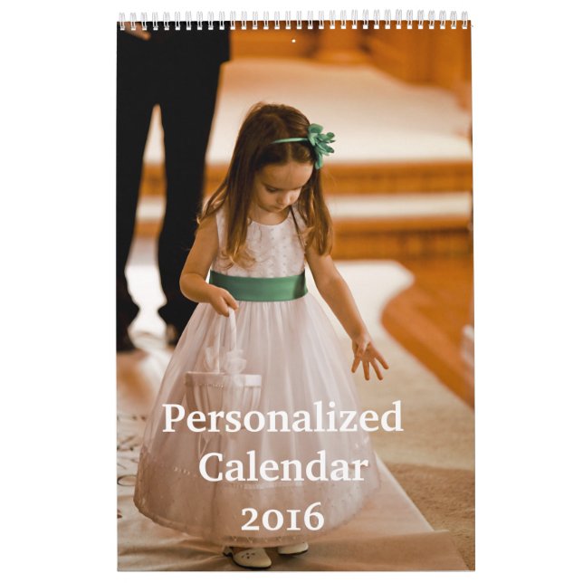 Personalised Calendar 2016 (Cover)