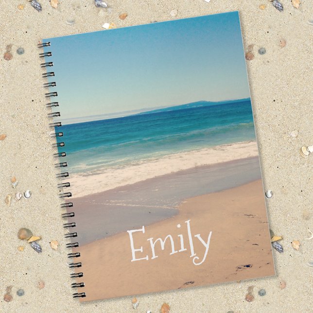 Personalised California Vacation Beach Photo Notebook (Creator Uploaded)