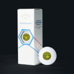 Personalised Callaway Golf Balls<br><div class="desc">Callaway Supersoft golf balls. Easily change the initials on the design template to personalise these golf balls. Take your game to the next level, with Callaway's popular Supersoft golf balls. With years of experience in combining cover, core, and flight technologies these balls can release the maximum potential of your every...</div>
