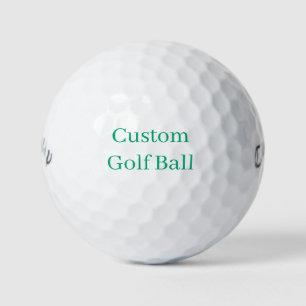 Personalised Callaway Golf Warbird Distance Balls