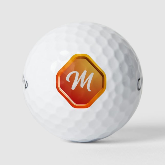 Personalised Callaway Warbird Golf Balls (Front)