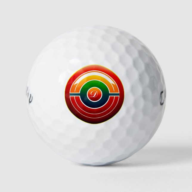Personalised Callaway Warbird Golf Balls (Front)