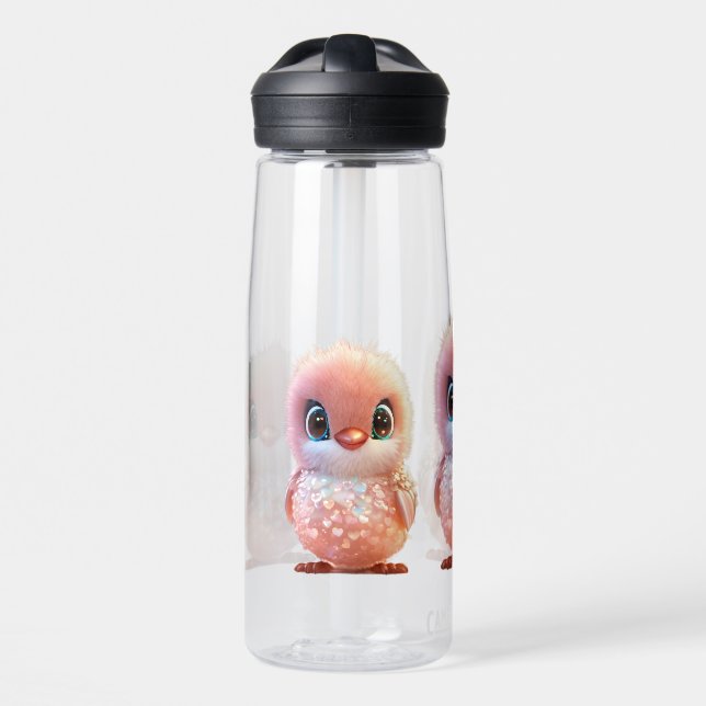 "Personalised CamelBak Eddy® 25 oz Clear Water Bot Bottle (Front)