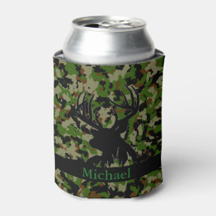 Personalised Camouflage Can Cooler