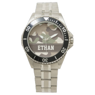 Personalised Camouflage Watch