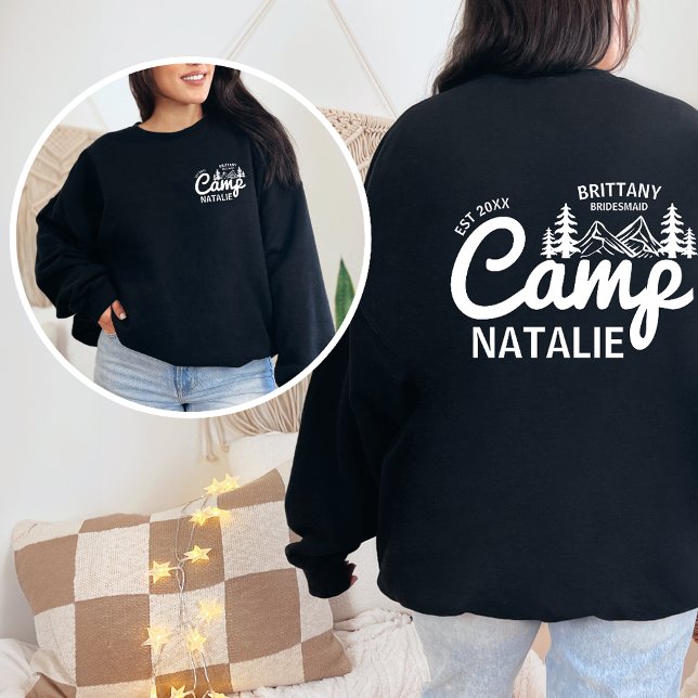 Personalised Camp Bach Bachelorette Party Custom Sweatshirt (Creator Uploaded)