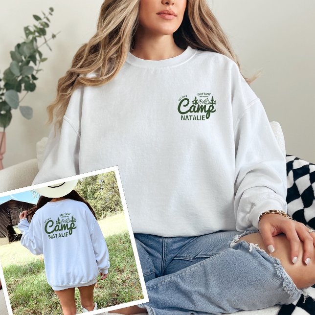 Personalised Camp Bach Bachelorette Party Custom Sweatshirt (Creator Uploaded)
