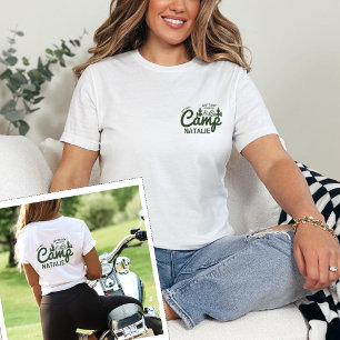 Personalised Camp Bach Bachelorette Party Custom T-Shirt