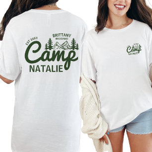 Personalised Camp Bach Bachelorette Party Custom Tri-Blend Shirt